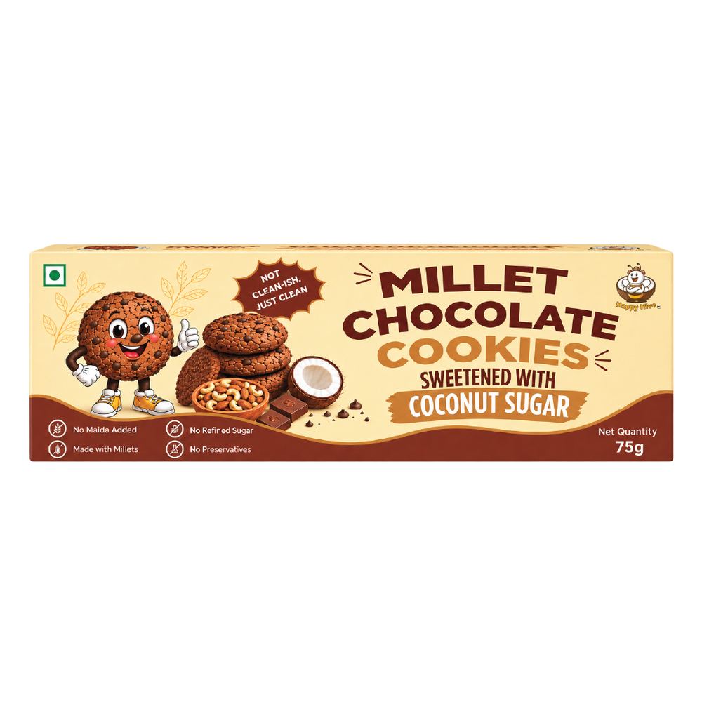 Millet Chocolate Cookies