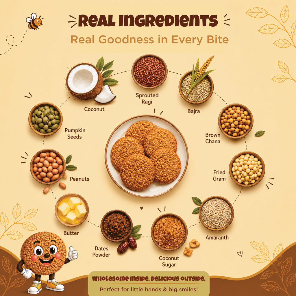 Millet Coconut Cookies