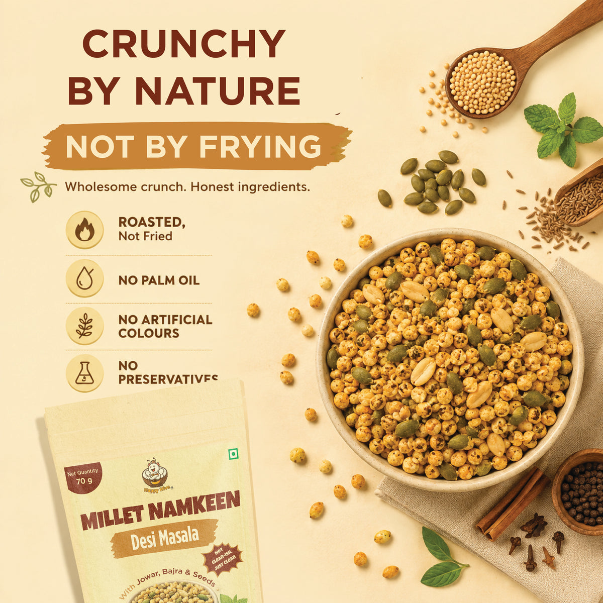 Millet Namkeen Desi Masala