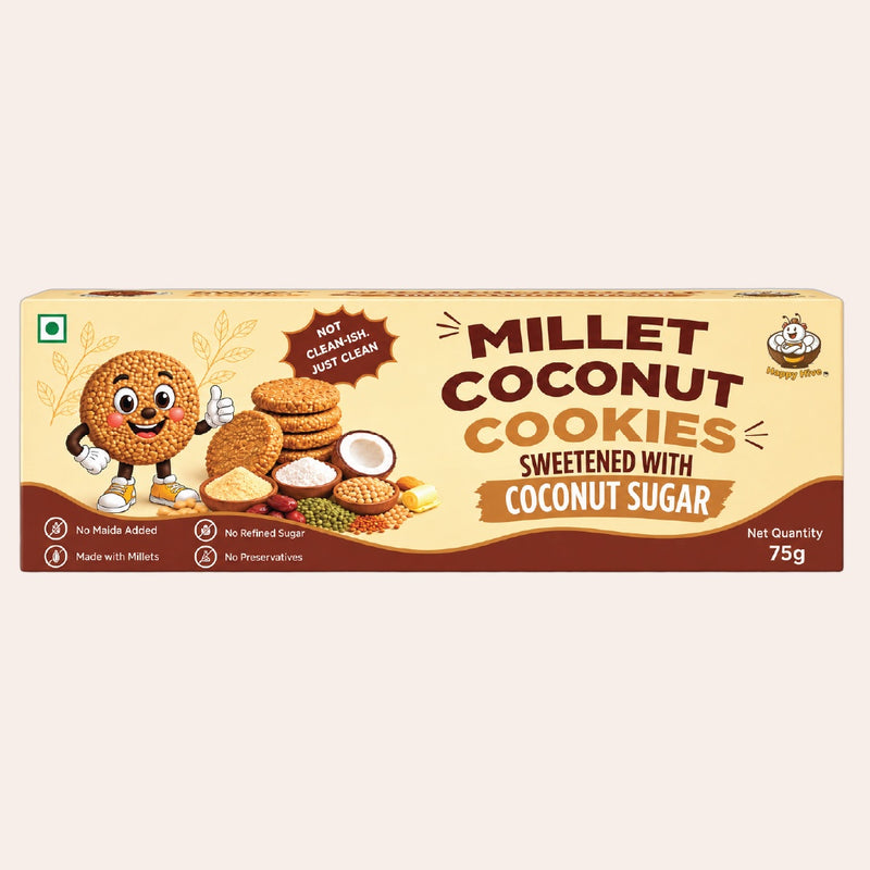 Millet Coconut Cookies