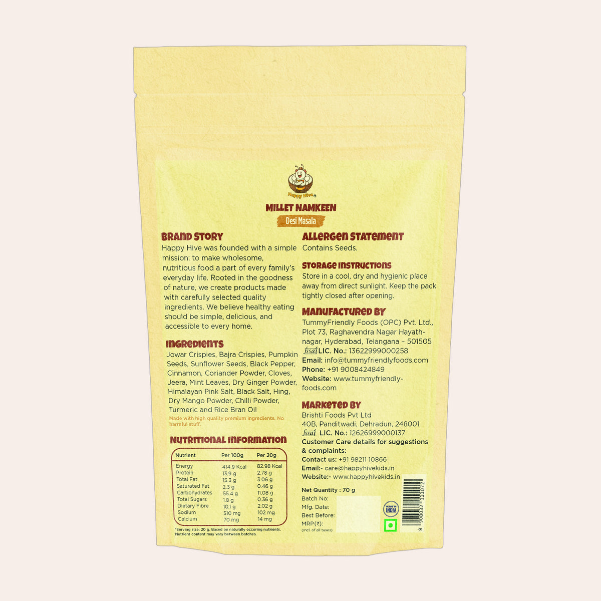 Millet Namkeen Desi Masala