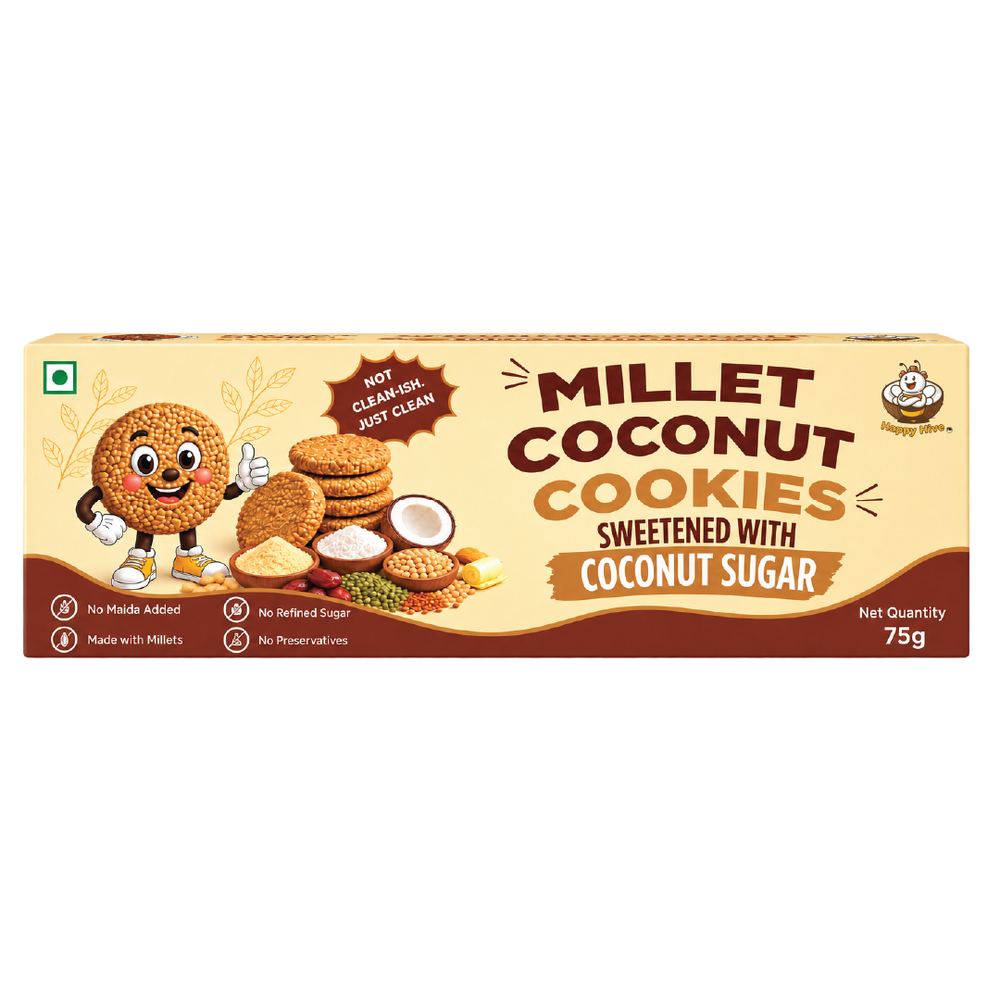 Millet Coconut Cookies